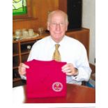 BOBBY CHARLTON HAND SIGNED 40TH ANNIVERSARY SHIRT - ALL PROCEEDS TO DUNCAN EDWARDS TRIBUTE FUND