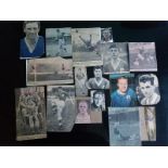 BIRMINGHAM CITY AUTOGRAPHS 1950'S / 60'S X 17