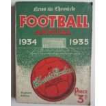 1934-35 NEWS CHRONICLE FOOTBALL ANNUAL