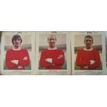 BEST, CHARLTON & LAW MANCHESTER UNITED TY-PHOO TEA LARGE CARDS