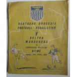 1959 NORTHERN RHODESIA V BOLTON