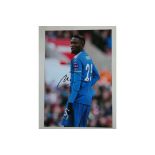 LEICESTER CITY - W. NDIDI SIGNED PHOTO