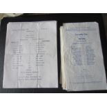 COVENTRY CITY - COLLECTION OF RESERVE PROGRAMMES 1968 TO 1976 APPROX 50