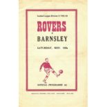1955/56 DONCASTER ROVERS V BARNSLEY