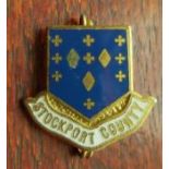 STOCKPORT COUNTY VINTAGE COFFER BADGE