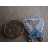 SPEEDWAY - READING GILT BADGE