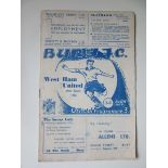 1952-53 BURY V WEST HAM