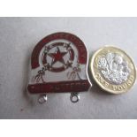 SPEEDWAY - STOKE SILVER BADGE