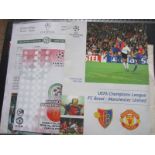 MANCHESTER UNITED EUROPEAN AWAYS 2002-03 X 5