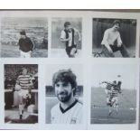 20 REPRINTS OF ORIGINAL PRESS PHOTO'S - CELTIC, ST.MIRREN, SCOTLAND ETC