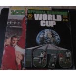 1970 WORLD CUP BROCHURE AND WORLD CUP STARS STICKER ALBUM