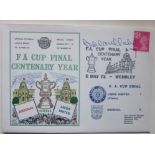 LEEDS 1972 FA CUP WINNERS LTD EDITION POSTAL COVER AUTOGRAPHED BY ALLAN CLARKE