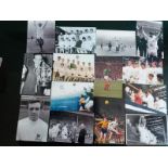 WEST BROMWICH ALBION QUALITY REPRINTED 1968 FA CUP FINAL PHOTOGRAPHS X 14