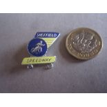 SPEEDWAY - SHEFFIELD SILVER BADGE