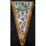 REAL MADRID 1971-72 TEAM PENNANT