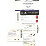 MANCHESTER UNITED U 23 SCOUT TICKETS - WOLVES, SUNDERLAND, LEICESTER, FULHAM