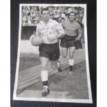 FULHAM - JOHNNY HAYNES AUTOGRAPHED ORIGINAL PRESS PHOTO