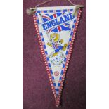 VINTAGE ENGLAND PENNANT MADE BY COFFER