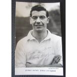 FULHAM - JOHNNY HAYNES ORIGINAL HAND SIGNED POSTCARD