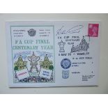 1972 LEEDS FA CUP WINNERS POSTAL COVER AUTOGRAPHED BY DON REVIE