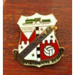 SWINDON TOWN - DIVISION 4 CHAMPIONS 1985-86 BADGE