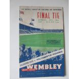 1949 FA CUP FINAL LEICESTER V WOLVES