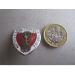 SPEEDWAY - 1980 WORLD TEAM CUP @ WROCLAW POLAND SILVER BADGE