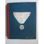 1956-57 FA CUP SCRAPBOOK - VILLA, WEST BROM, MAN UTD, BIRMINGHAM, MILWALL, BOURNEMOUTH, ETC