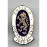 ENFIELD FC 1995-96 BADGE