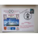 LIVERPOOL 2001 FA CUP WINNERS POSTAL COVER AUTOGRAPHED BY IAN CALLAGHAN