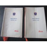 ANGLO AMERICAN SPORTING DINNER MENUS - BOXING DAVE CROWLEY & HORSE RACING BRIAN FLETCHER