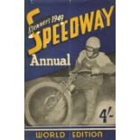 SPEEDWAY - STENNER'S ANNUAL 1949