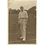 CRICKET - VINTAGE POSTCARD