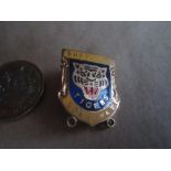 SPEEDWAY - SHEFFIELD TIGERS GILT BADGE