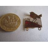 SPEEDWAY - SWINDON ROBIN CLUB GILT BADGE