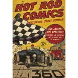 MOTOR RACING - HOT ROD COMICS NO. 1. THE VERY FIRST ISSUE