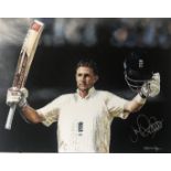 CRICKET - JOE ROOT ORIGINAL PAINTING BY ARTIST JAY CONNOLLY ON CANVAS - CRICKET CAPTAINS CENTURY