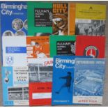 ASTON VILLA - COLLECTION OF 1960'S AWAY PROGRAMMES X 35