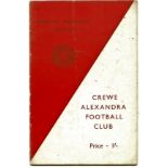 CREWE ALEXANDRA OFFICIAL HANDBOOK 1950-51