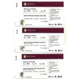 ASTON VILLA U 23 SCOUT TICKETS V PORTSMOUTH, MIDDLESBROUGH & EXETER