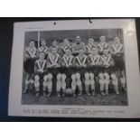 1933-34 FALKIRK TEAM PHOTO ISSUED BY THE SUNDAY POST