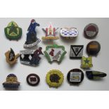 SPEEDWAY - COLLECTION OF VINTAGE BADGES X 16
