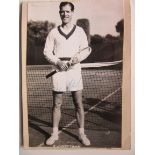 TENNIS - TONY MOTTRAM AUTOGRAPHED PHOTO