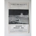 1952-53 KIDDERMINSTER HARRIERS V BRIERLEY HILL - FA CUP
