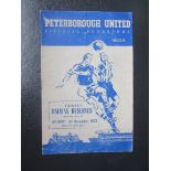 1953-54 PETERBOROUGH V HALIFAX RESERVES