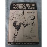 1946-47 TORQUAY V READING