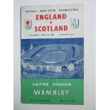 1957 ENGLAND V SCOTLAND - DUNCAN EDWARDS PLAYING