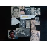WALSALL AUTOGRAPHS 1950'S TO 70'S X 17