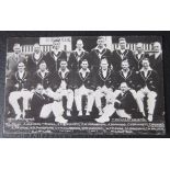 CRICKET - POSTCARD OF THE AUSTRALIAN TEAM SIGNED BY KEITH MILLER