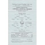 1945-46 SOUTHEND RESERVES V C.PALACE RESERVES